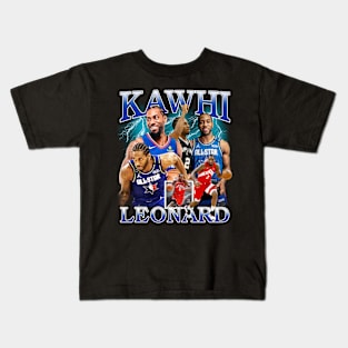 VINTAGE KAWHI LEONARD Kids T-Shirt